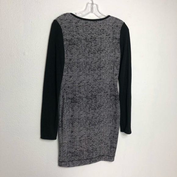 Rachel Rachel Roy Black White Zipper Tunic Dress M - Picture 2 of 8